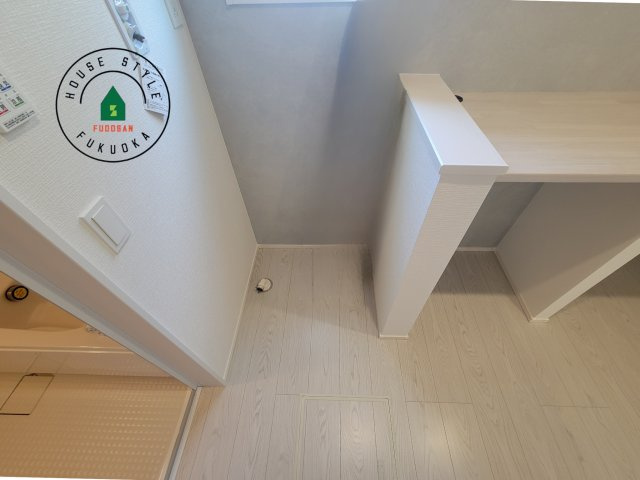 糟屋郡粕屋町長者原東7丁目第2-2棟（2号棟）のランドリースペース|ランドリースペースとなります。広々して有効的にご使用できます。 