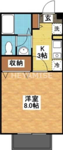 まなび野壱番館の間取り