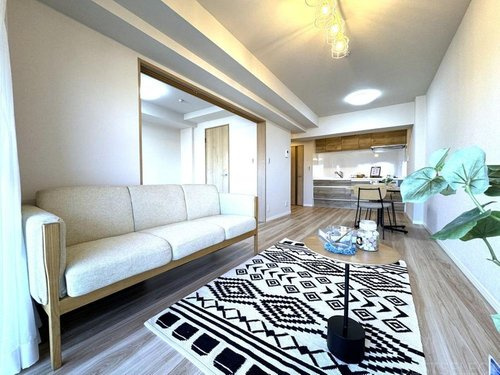 三栄わらびハイツのキッチン|施工例です