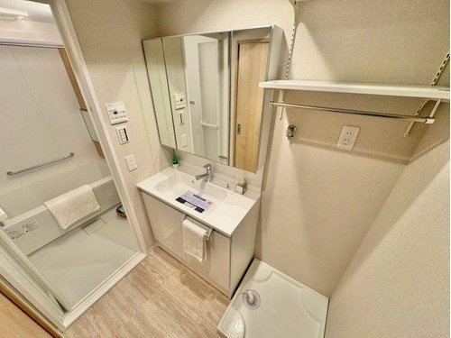 サンリット大袋の独立洗面台|使いやすい独立洗面台です