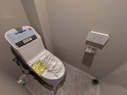 シティホームズ幸手のトイレ|ゆったりとした空間のトイレです