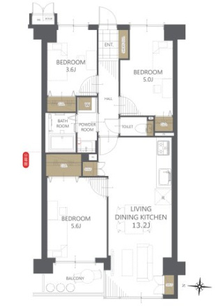 朝日プラザ川口前川