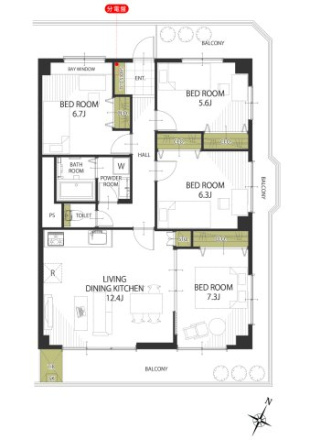 新所沢サンハイツ