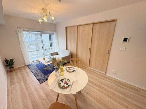 藤和シティコープ三郷の居間・リビング|施工例です