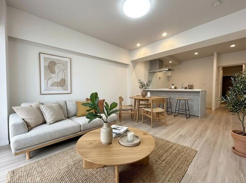 パブリデンス春日部豊春の居間・リビング|ゆったりとしたリビングです