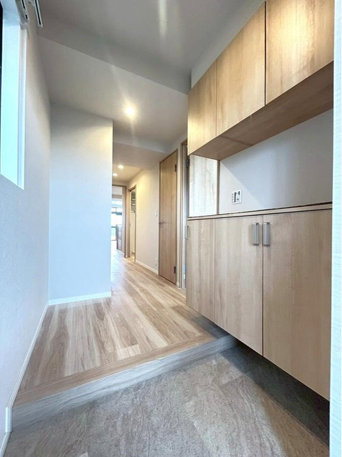 パブリデンス春日部豊春の玄関|ゆったりとした玄関です