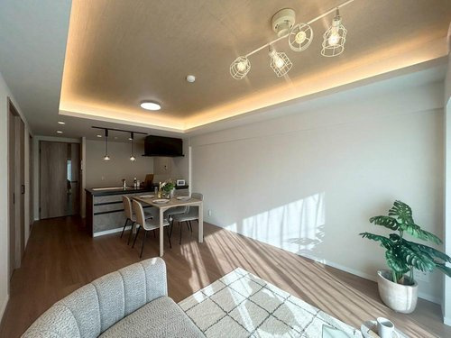 ライフペリエ三郷の居間・リビング|施工例です