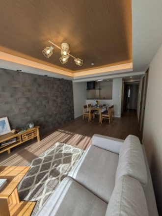 越谷ファミリータウンD棟の居間・リビング|施工例です