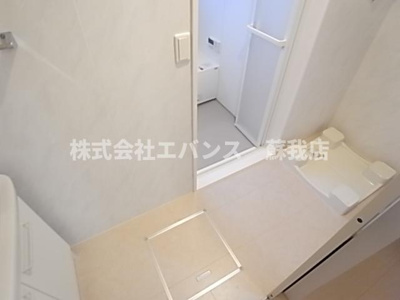 【洗面所】 | ブリランテA | 広い洗面スペース