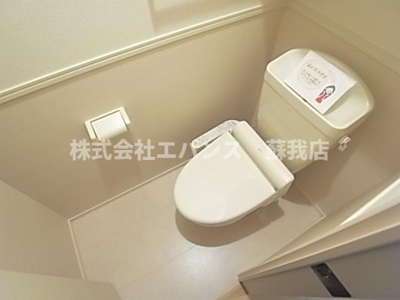 【トイレ】 | ブリランテA | ゆったりとした空間のトイレです