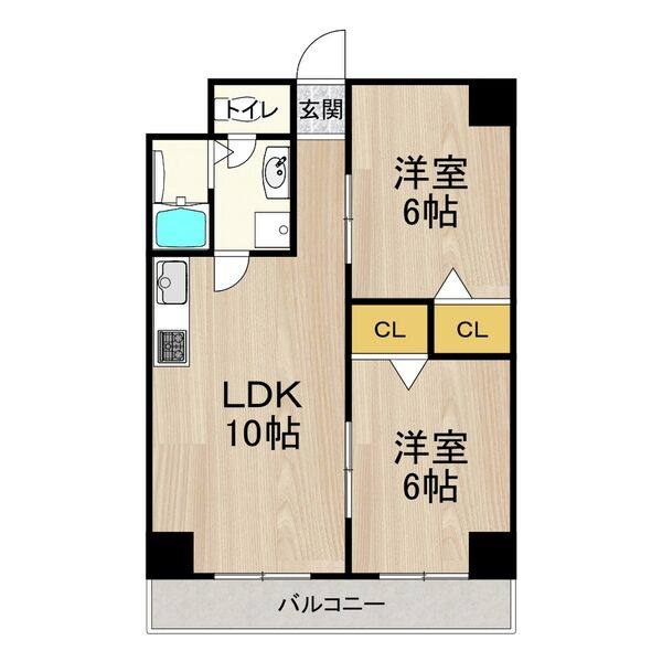 アルカディアインの間取り