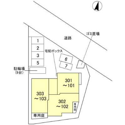 【区画図】 | プライム金剛