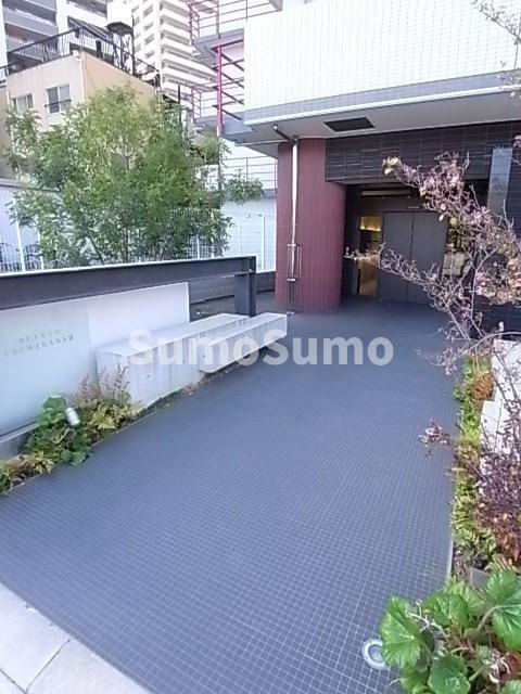 アリビオ立花Ⅲのエントランス
