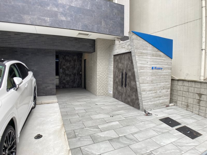 M:COURT新町のエントランス|毎日通るエントランスはこのようになっています