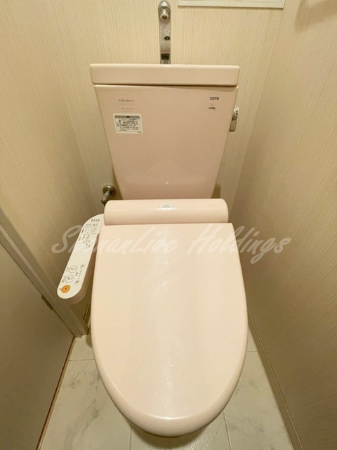 大和市渋谷８丁目の賃貸マンションのトイレ