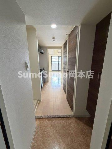 Luxe芦屋南の玄関|落ち着いた玄関です