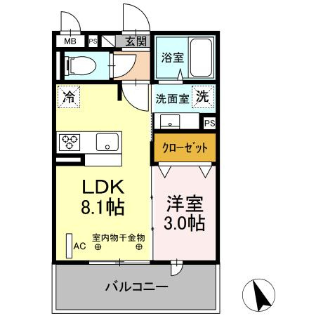CASTILLO（カスティーヨ）の間取り