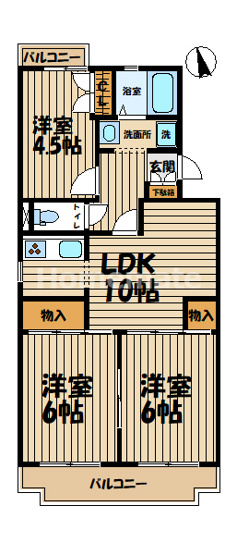 【間取り】 | メルベーユ