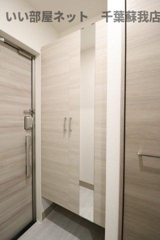 フォレストウッド　A棟の玄関|シンプルで使いやすい玄関です