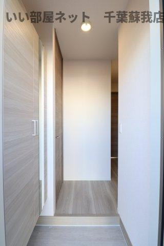 フォレストウッド　A棟の玄関|落ち着いた玄関です
