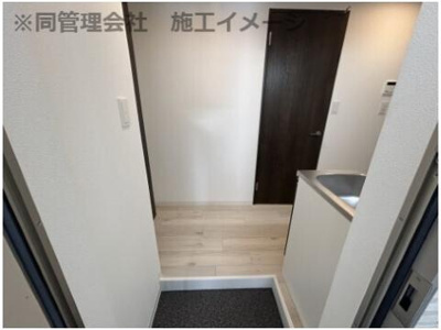 【玄関】 | （仮称）ジーメゾン八王子大和田 | ※同管理会社　施工イメージ