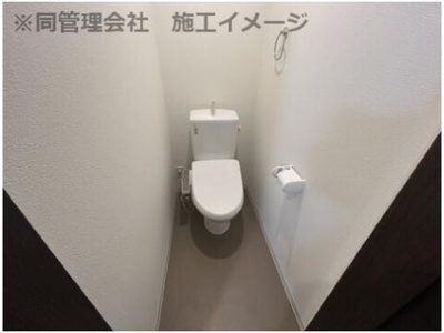 【トイレ】 | （仮称）ジーメゾン八王子大和田 | ※同管理会社　施工イメージ