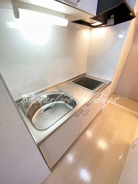 厚木市旭町５丁目の賃貸マンションのキッチン|IH２口コンロ♪