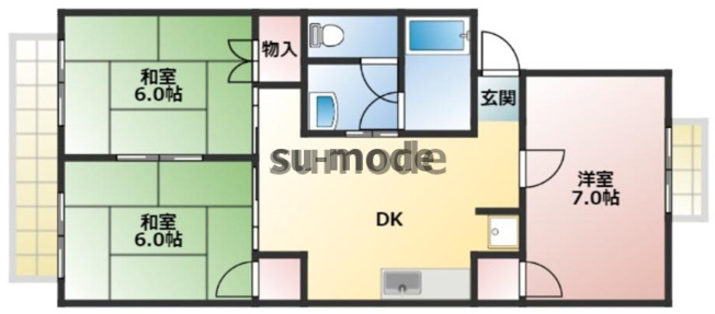 【間取り】 | グレイスイケノキタ