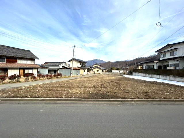 土地　長野市松代町清野の外観