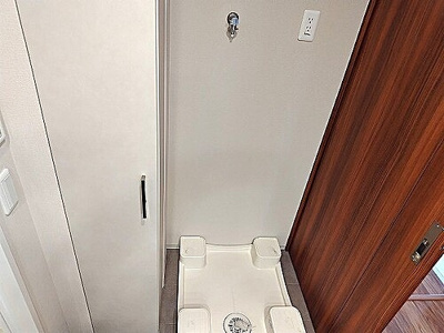 【その他】 | サーパス南方レジデンス | 室内洗濯機置場　※内装工事前