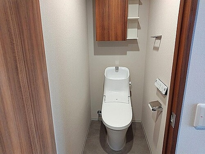 【トイレ】 | サーパス南方レジデンス | 洗浄機能付き便座　※内装工事前