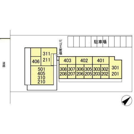 グラン・シャリオSの区画図