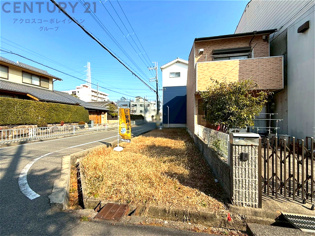 尼崎市稲葉荘２丁目建築条件付き売り土地の外観