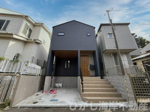 茅ヶ崎市菱沼１丁目　新築戸建の外観|現地外観