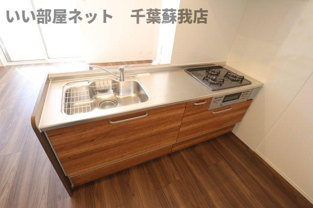 フォレストウッド　A棟のキッチン|お料理しやすいキッチンです