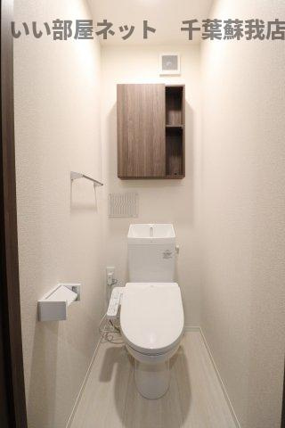 フォレストウッド　A棟のトイレ|ゆったりとした空間のトイレです