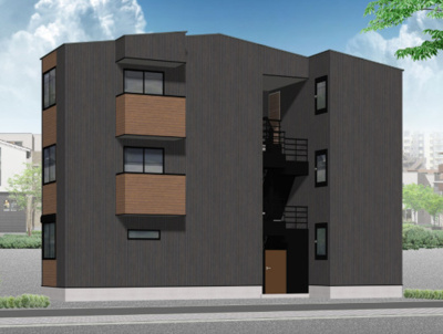 【外観パース】 | モカテラス松戸