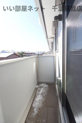 フォレストウッド　A棟のバルコニー|陽当たり良好なバルコニーです