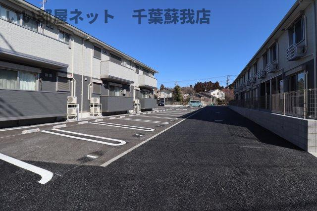 フォレストウッド　A棟の駐車場|駐車場です
