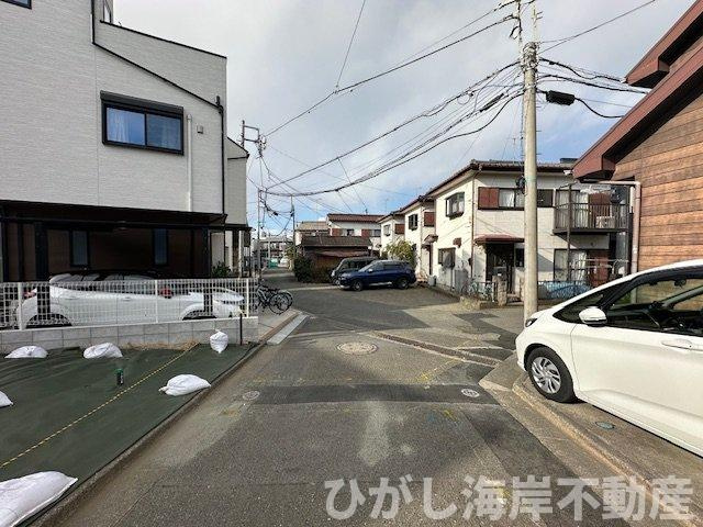茅ヶ崎市浜竹3丁目　売地の前面道路含む現地写真|現地外観