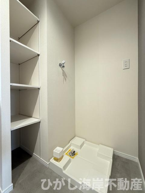 藤和ハイタウン湘南茅ヶ崎のランドリースペース|新規リフォーム完了！　洗濯機置場