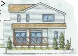 藤沢市辻堂3丁目　売地の外観パース|イメージパスですので実際のものと多少異なります。