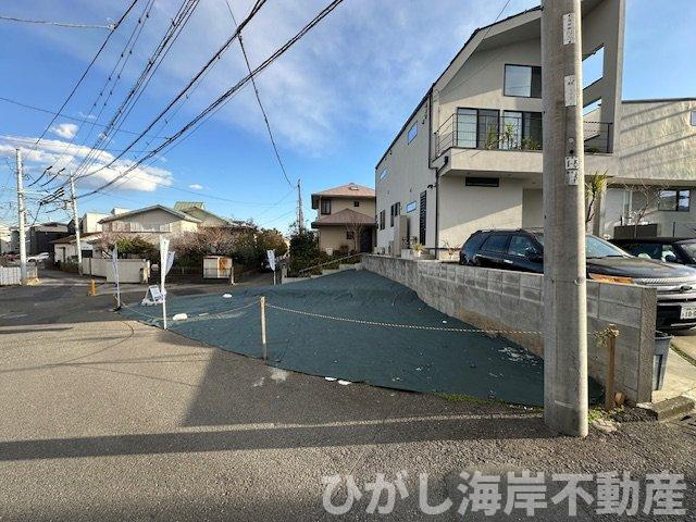 藤沢市辻堂3丁目　売地の前面道路含む現地写真|現地外観