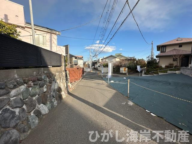 藤沢市辻堂3丁目　売地の前面道路含む現地写真|現地外観