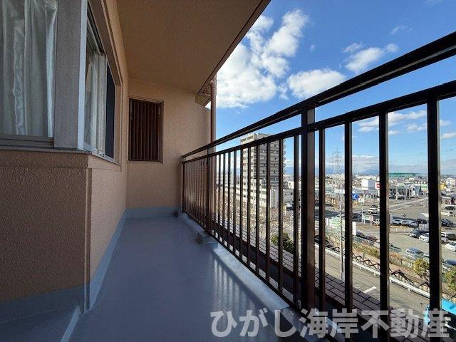 茅ヶ崎グランドハイツＣ棟のバルコニー|バルコニー