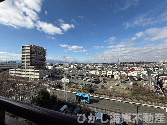 茅ヶ崎グランドハイツＣ棟の展望|バルコニーからの眺望