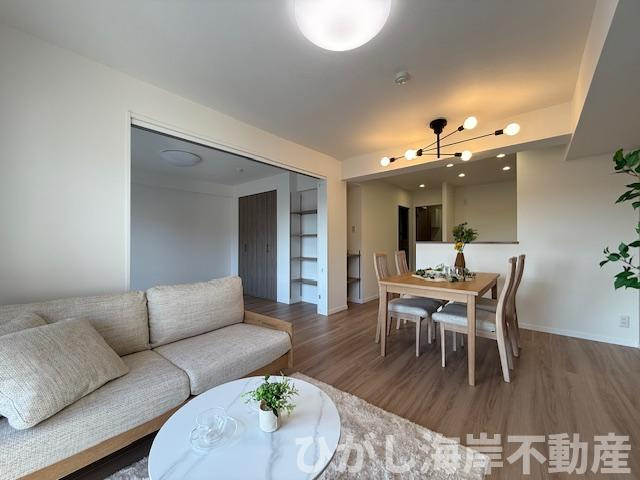 茅ヶ崎グランドハイツＣ棟のダイニング|新規リフォーム完了！　13.5帖　LDK