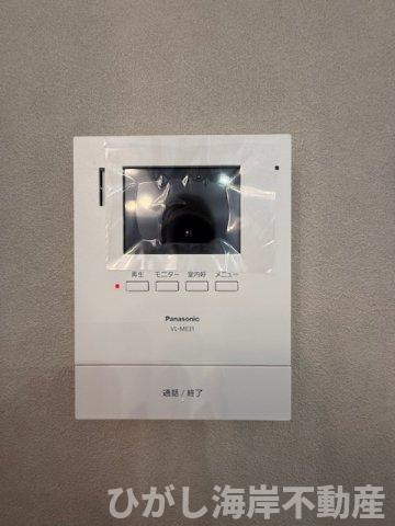 茅ヶ崎グランドハイツＣ棟のセキュリティ|TVモニター付きインターフォン