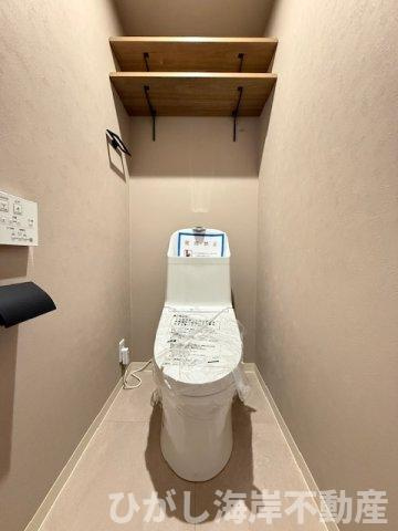 茅ヶ崎グランドハイツＣ棟のトイレ|新規リフォーム完了！　洗浄機能付きお手洗い