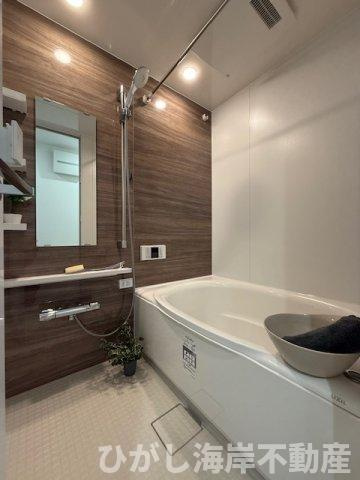 茅ヶ崎グランドハイツＣ棟の浴室|新規リフォーム完了！　浴室乾燥機付きユニットバス